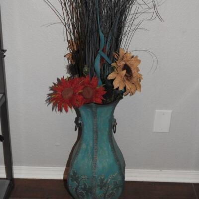 Large Metal Vase