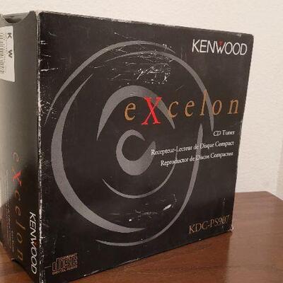 Lot 410: New KENWOOD Excelon KDC-PS907 Car Audio CD Tuner
