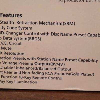 Lot 410: New KENWOOD Excelon KDC-PS907 Car Audio CD Tuner