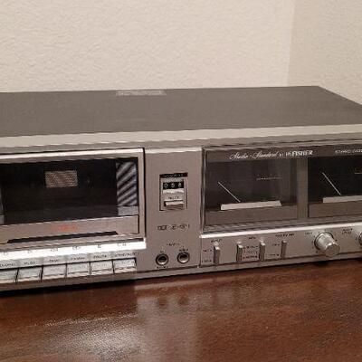 Lot 415: Vintage FISHER CR110 Stereo Cassette Deck TESTED A+