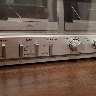 Lot 415: Vintage FISHER CR110 Stereo Cassette Deck TESTED A+