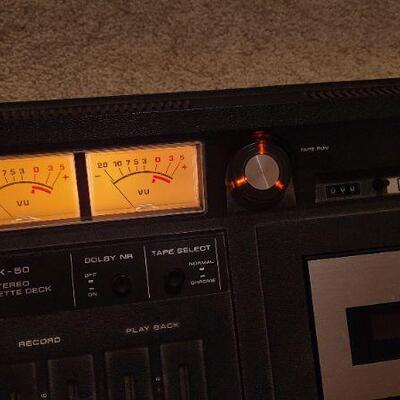 Lot 418: Vintage DOKORDER MK-50 Stereo Cassette Deck TESTED A+