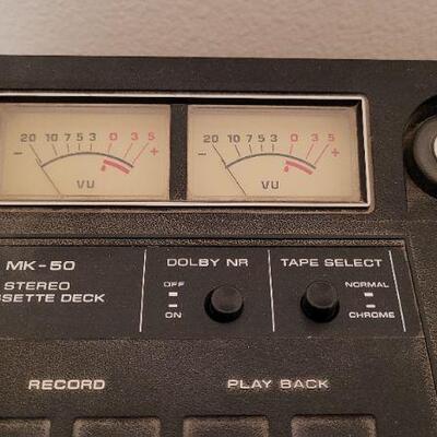 Lot 418: Vintage DOKORDER MK-50 Stereo Cassette Deck TESTED A+