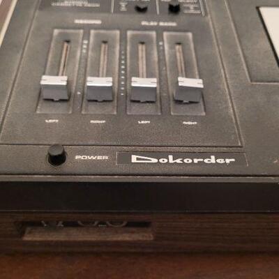 Lot 418: Vintage DOKORDER MK-50 Stereo Cassette Deck TESTED A+