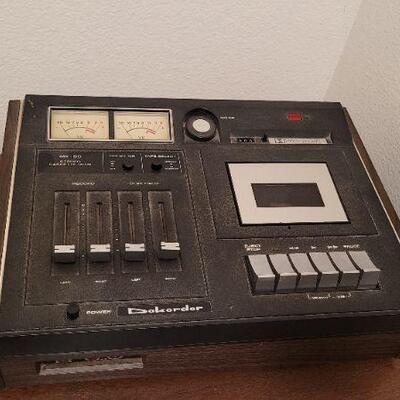 Lot 418: Vintage DOKORDER MK-50 Stereo Cassette Deck TESTED A+