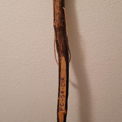 Lot 422: 57" Vintage Walking Stick 