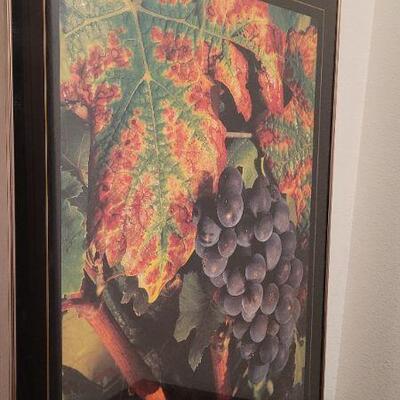 Lot 424: Fine Art BOURGOGNE Home Deco Framed Print 