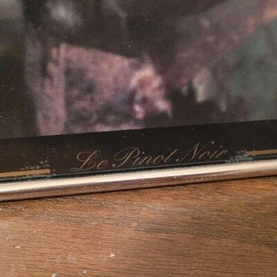 Lot 424: Fine Art BOURGOGNE Home Deco Framed Print 