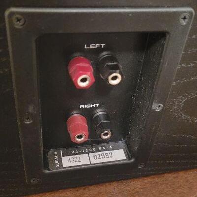 Lot 425:VIDEO ACOUSTICS VA-1200 BK-A Surround Sound Home Speaker