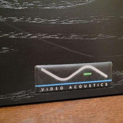 Lot 425:VIDEO ACOUSTICS VA-1200 BK-A Surround Sound Home Speaker