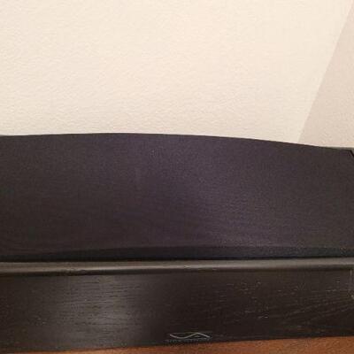 Lot 425:VIDEO ACOUSTICS VA-1200 BK-A Surround Sound Home Speaker