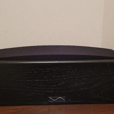 Lot 425:VIDEO ACOUSTICS VA-1200 BK-A Surround Sound Home Speaker