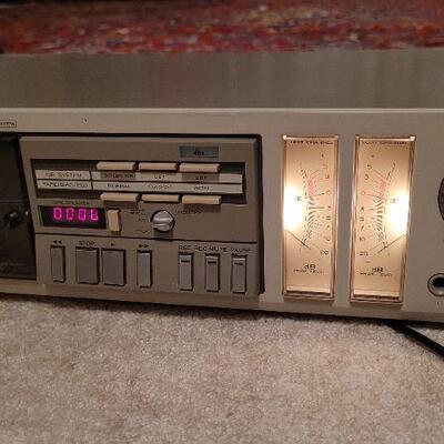 Lot 426: Vintage TEAC V-3RX Stereo Cassette Deck TESTED A+