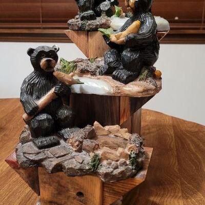 Lot 435: Home Deco Three Bears Votive Candle Holder Accent 