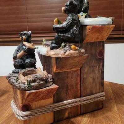 Lot 435: Home Deco Three Bears Votive Candle Holder Accent 