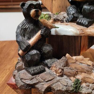 Lot 435: Home Deco Three Bears Votive Candle Holder Accent 