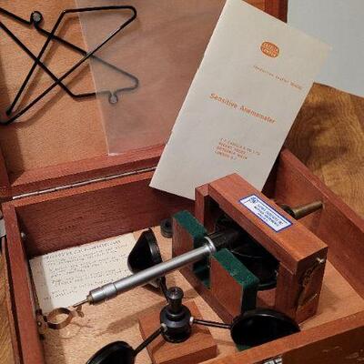 Lot 436: Vintage CASELLA LONDON Sensitive Anemometer