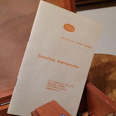 Lot 436: Vintage CASELLA LONDON Sensitive Anemometer