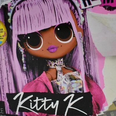 LOL Surprise OMG Remix Kitty K Fashion Doll - Used, has doll and some clothes