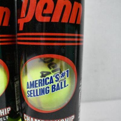 4 Bottles Penn Championship Extra Duty Felt Tennis Balls, 3 ball each - New