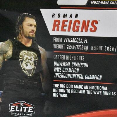 WWE Roman Reigns Elite Collection Top Picks Action Figure - New