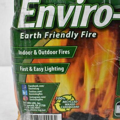 Enviro-Log Sustainably Made Firelogs - 5lbs 3 Hour (1000562), 6 Pack - New