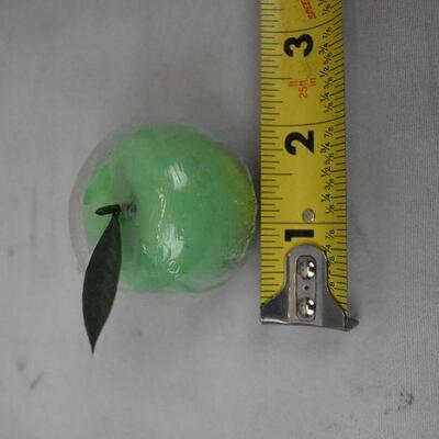 35 Green Apple-Shaped/Scented Soaps - New