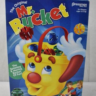 Pressman Mr Bucket Game for kids 3+ - New