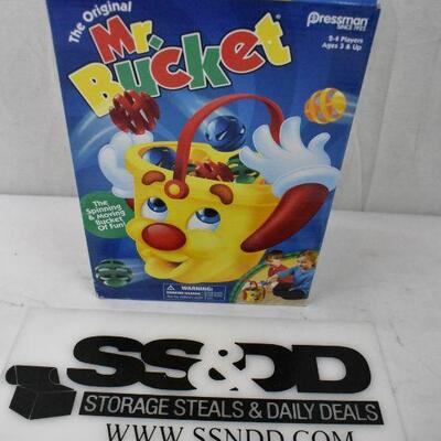 Pressman Mr Bucket Game for kids 3+ - New