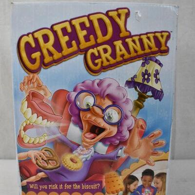 Goliath Greedy Granny Game. Damaged Box - New