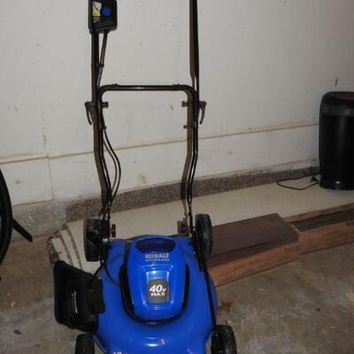 Kobalt 40 volt mower