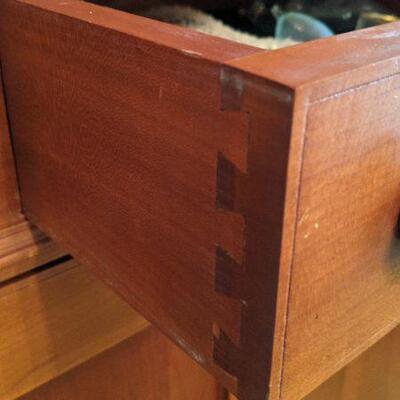 Reproduction Solid Cherry Corner Cabinet