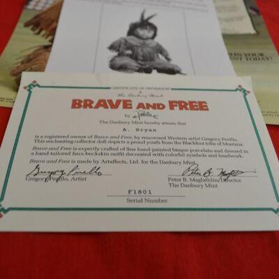 LOT 655   BRAVE AND FREE DOLL