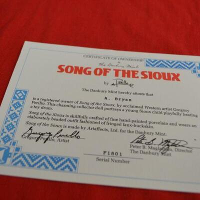 LOT 657  SONG OF THE SIOUX DOLL