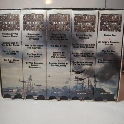 Set of 10 VHS series