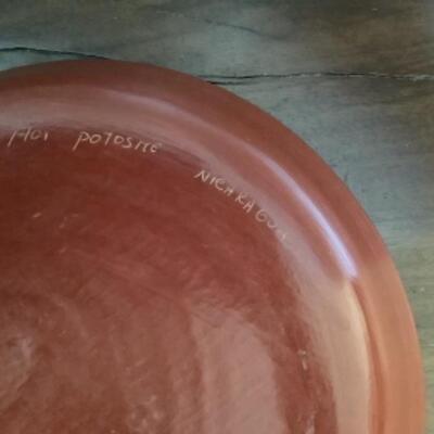 363 Four Pieces of Etched Pottery 