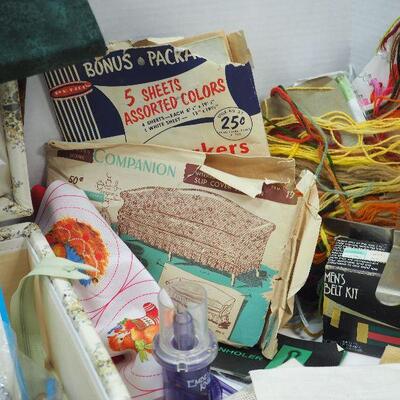 Lot 20 Sewing and Embroidery 