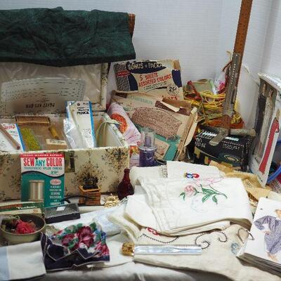 Lot 20 Sewing and Embroidery 
