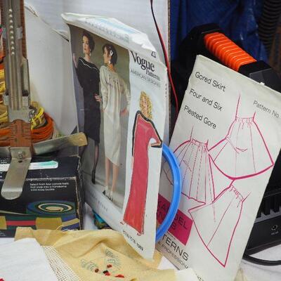 Lot 20 Sewing and Embroidery 
