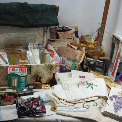 Lot 20 Sewing and Embroidery 