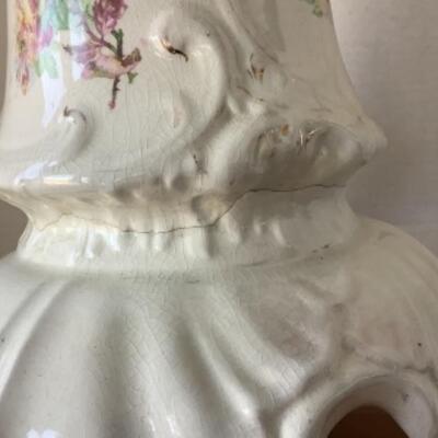 373 Porcelain Pedestal Plant Stand