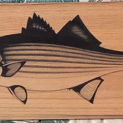 374 Rockfish Wall Art Signed Russ Orme