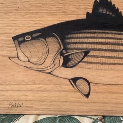 374 Rockfish Wall Art Signed Russ Orme