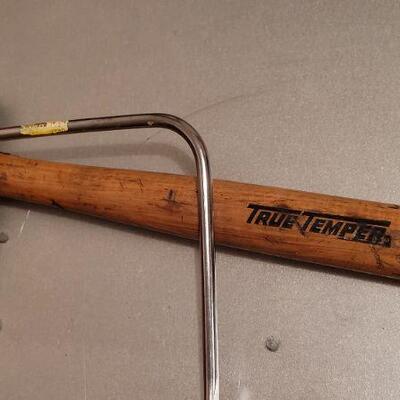 Lot 442: Vintage Hand Tools - TRUE TEMPER Hammer and Saw