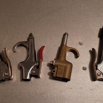 Lot 446: Assorted Air Sprayer Tools 