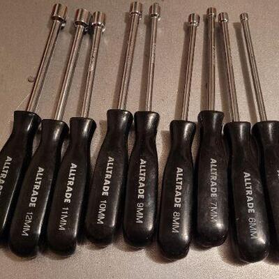 Lot 461: Assorted ALLTRADE Socket Wrenches METRIC
