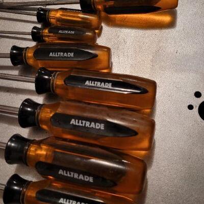 Lot 461A: Assorted ALLTRADE Screwdrivers 