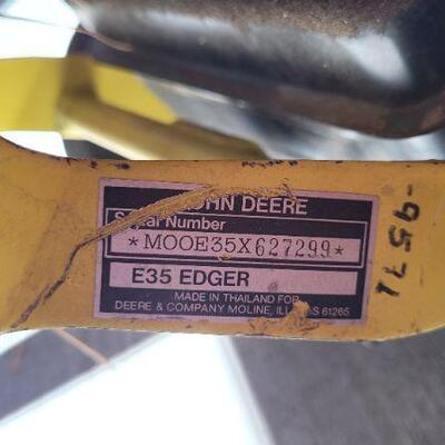 Lot 472: John Deere E35 Edger 