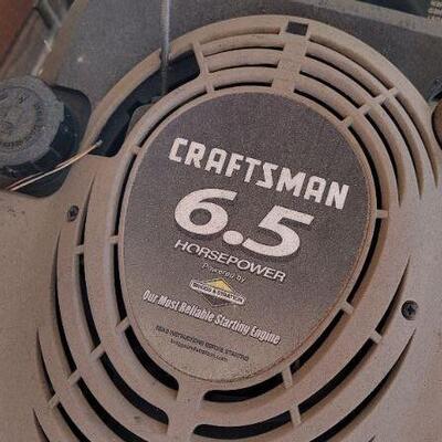 Lot 476: CRAFTSMAN 21" 6.5 Horsepower Single Drive Mulching Lawnmower w/ Bag