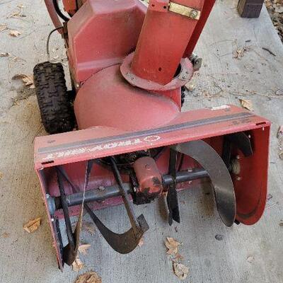 Lot 482: Troy Built 5 Horsepower 21" Snowblower 